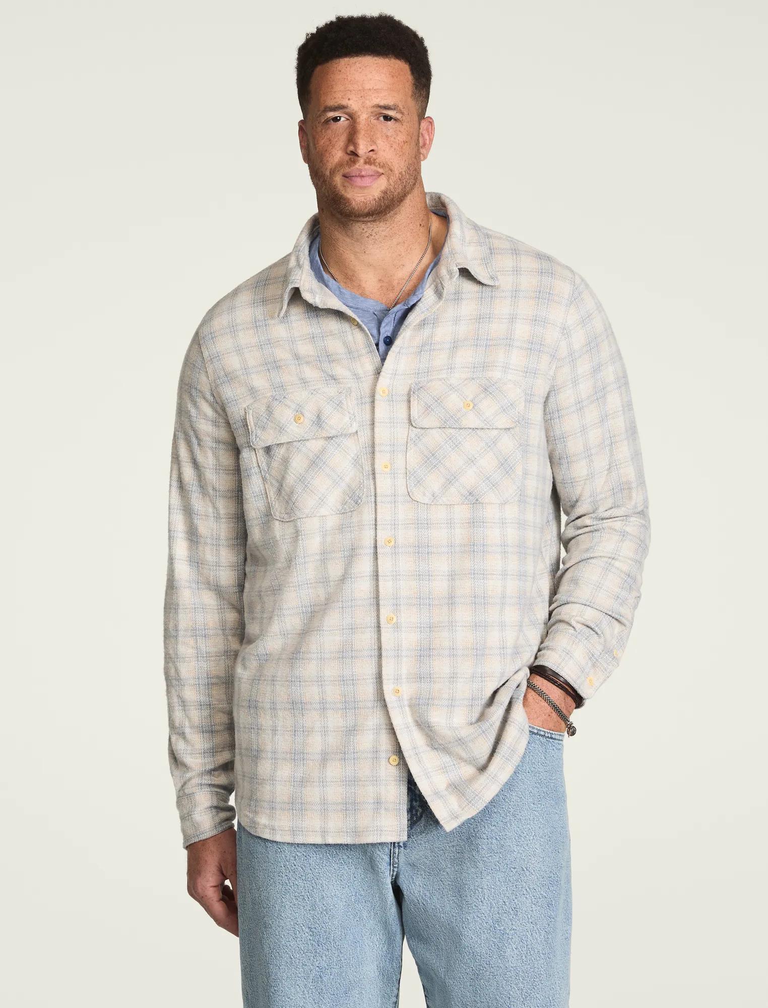 BIG_AND_TALL_DOUBLE_FACED_SOFT_PLAID_KNIT_SHIRT_060